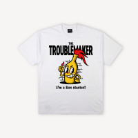 Футболка оверсайз ЮНОСТЬ™ «Troublemaker»