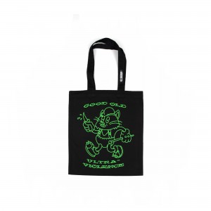 Сумка-шоппер ЮНОСТЬ™ «Violence Cat» - неон