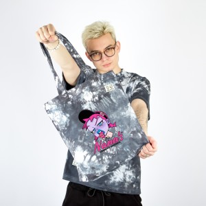 Сумка-шоппер ЮНОСТЬ™ x Anna Cattish «Nana's Shrimps» - Tie-Dye