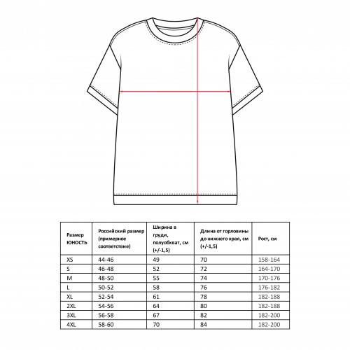 Футболка ЮНОСТЬ™ «Box Logo» - 180г