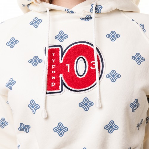 Кроп-худи женский ЮНОСТЬ™ Турнир «Звездное небо»