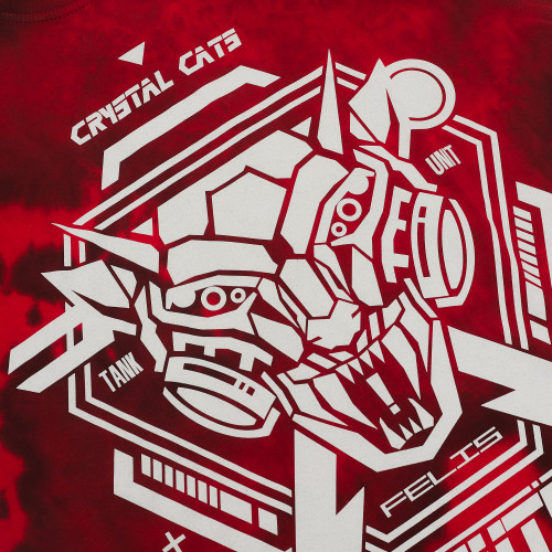 Футболка оверсайз ЮНОСТЬ™ MGS Tribute «TANK UNIT» Tie-Dye