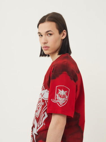 Футболка оверсайз ЮНОСТЬ™ MGS Tribute «TANK UNIT» Tie-Dye