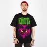 Футболка ЮНОСТЬ™ «Кот» 20.20 - неон v.1