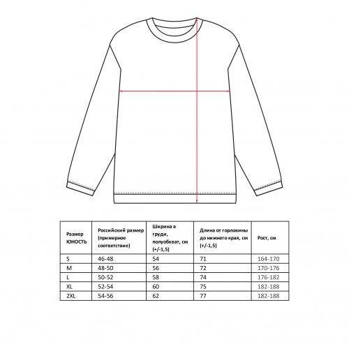 Лонгслив ЮНОСТЬ™ «Ералаш»