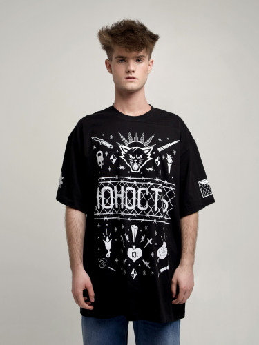 Футболка оверсайз ЮНОСТЬ™ «ЯСССССВД»