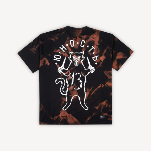 Футболка оверсайз ЮНОСТЬ™ «Lucky 13» Tie-Dye